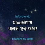 ChatGPT 네이버 검색 대체